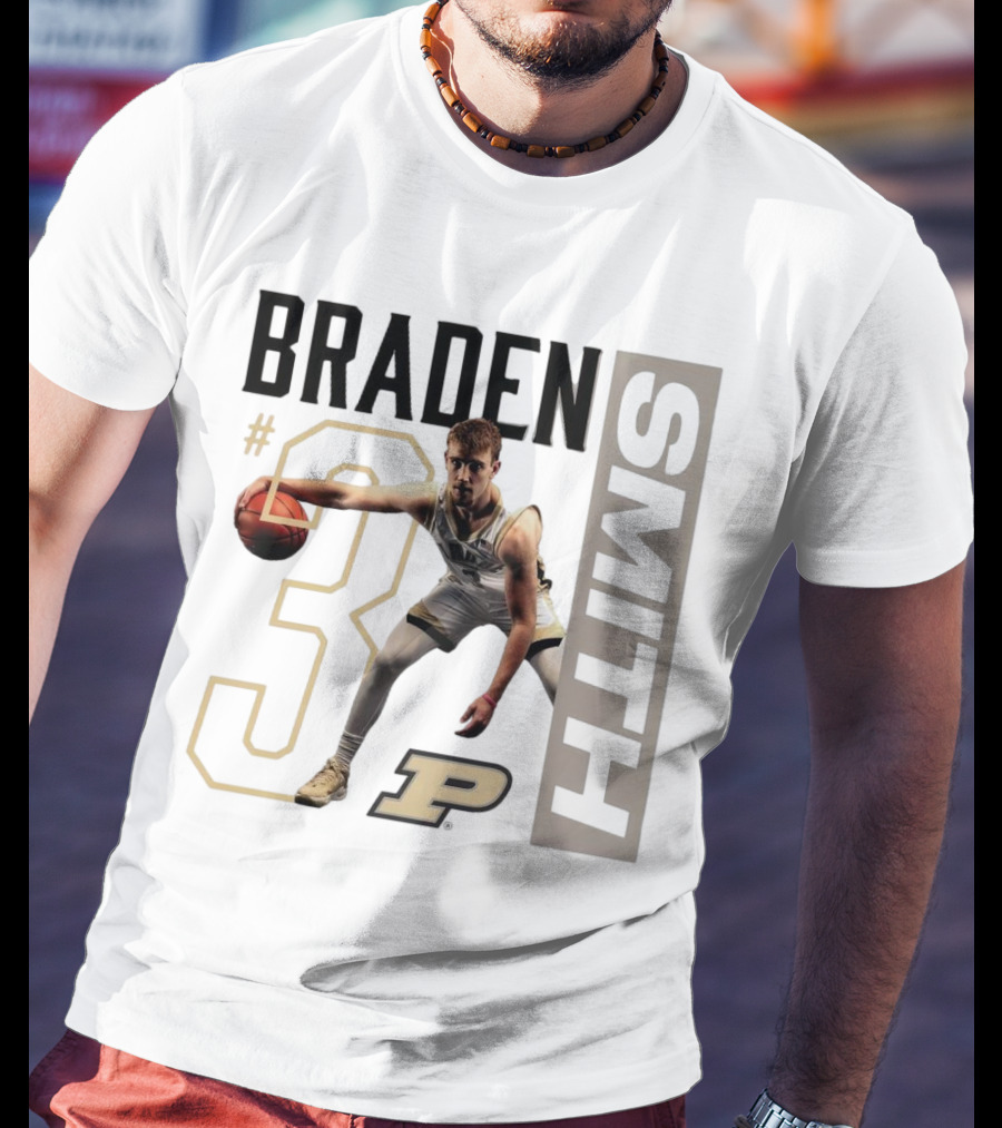 Braden Smith #3 Purdue Basketball P T-Shirt