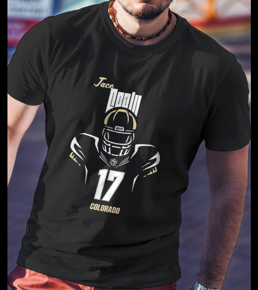 Jace Feely Colorado Football 17 Player T-Shirt