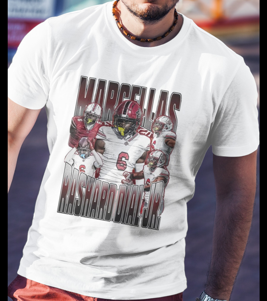 Marcellas Rashard Dial Jr South Carolina Football Gamecocks Vintage T-Shirt
