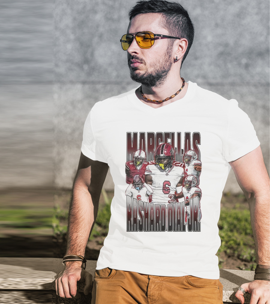 Marcellas Rashard Dial Jr South Carolina Football Gamecocks Vintage T-Shirt