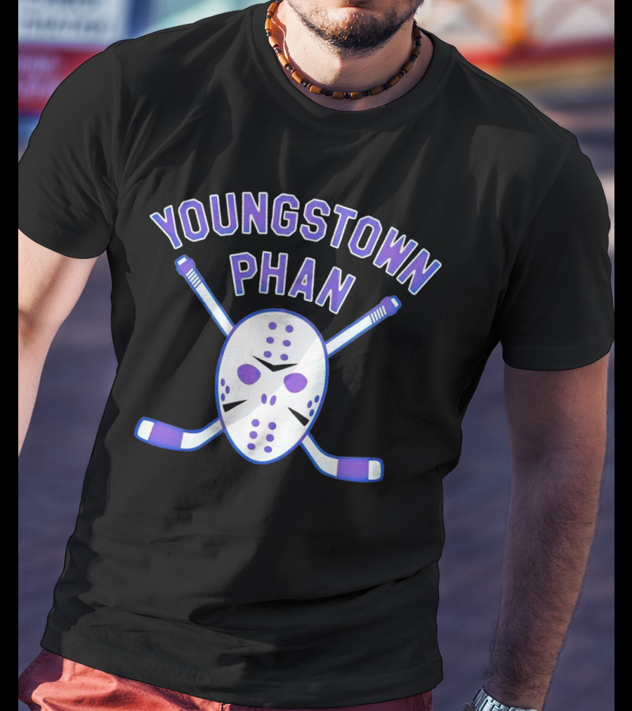 Youngstown Phan Jason Voorhees Mask Hockey Sticks T-Shirt
