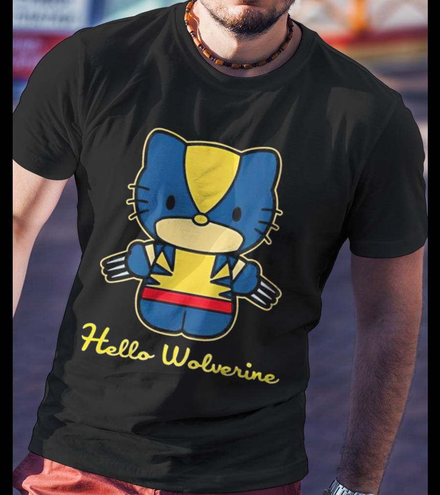 Hello Kitty Wolverine Hello Wolverine T-Shirt