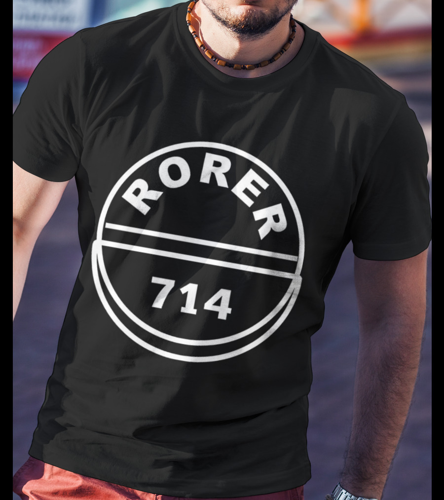 Rorer 714 Logo Circle T-Shirt