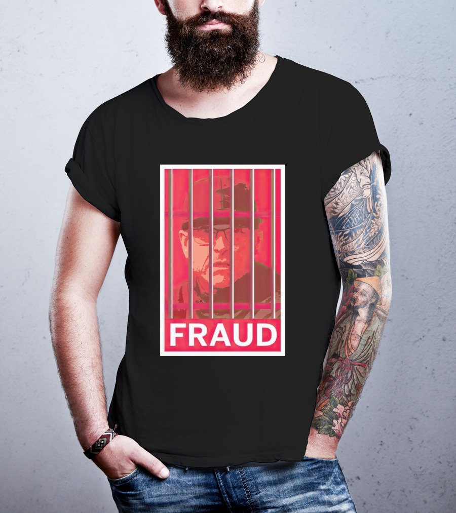 Jim Harbaugh Behind Bars Fraud T-Shirt
