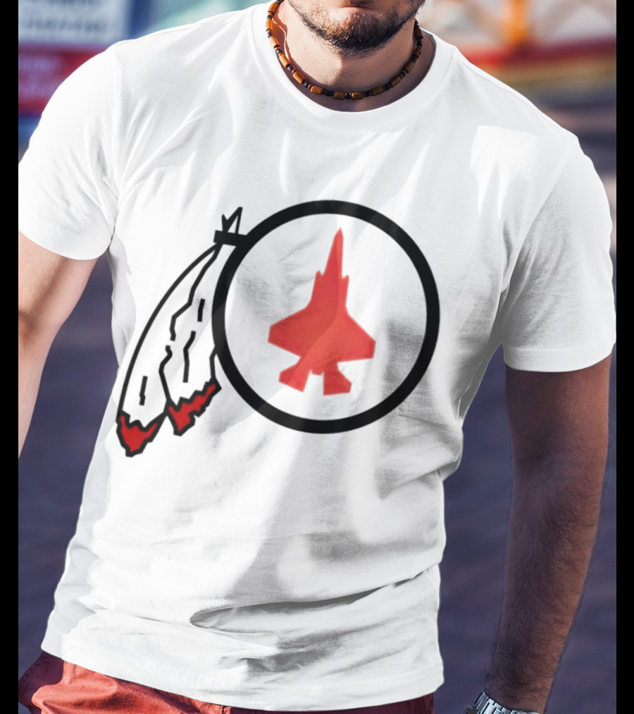 Ultah Native Rocket Red Jet Feathers T-Shirt