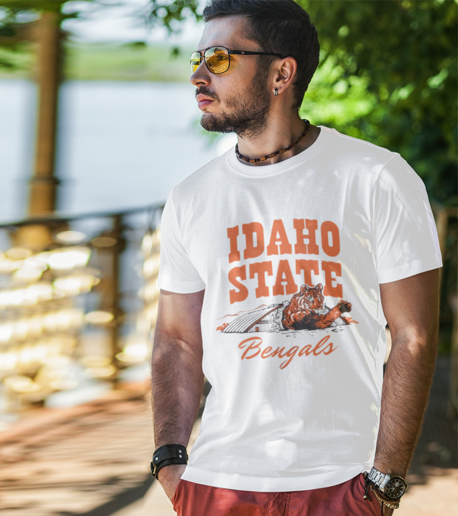 Idaho State Bengals Tiger T-Shirt