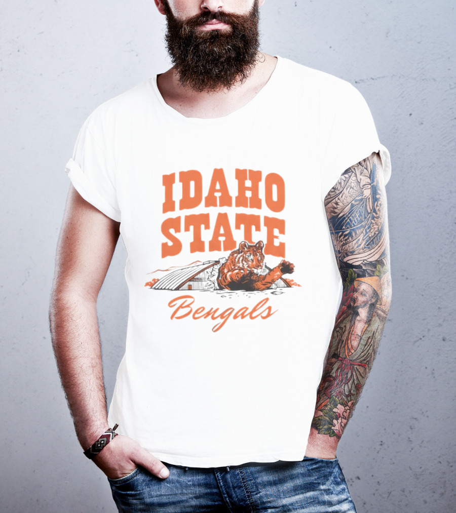 Idaho State Bengals Tiger T-Shirt