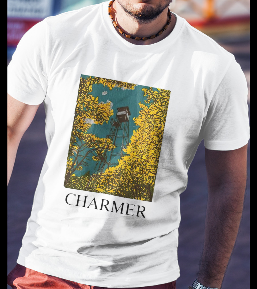 Charmer Fire Watch Tower Golden Foliage T-Shirt