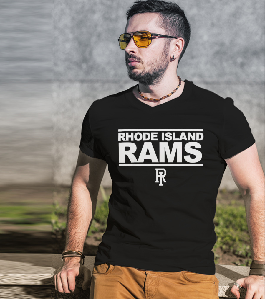 RHODE ISLAND RAMS PR Monogram T-Shirt