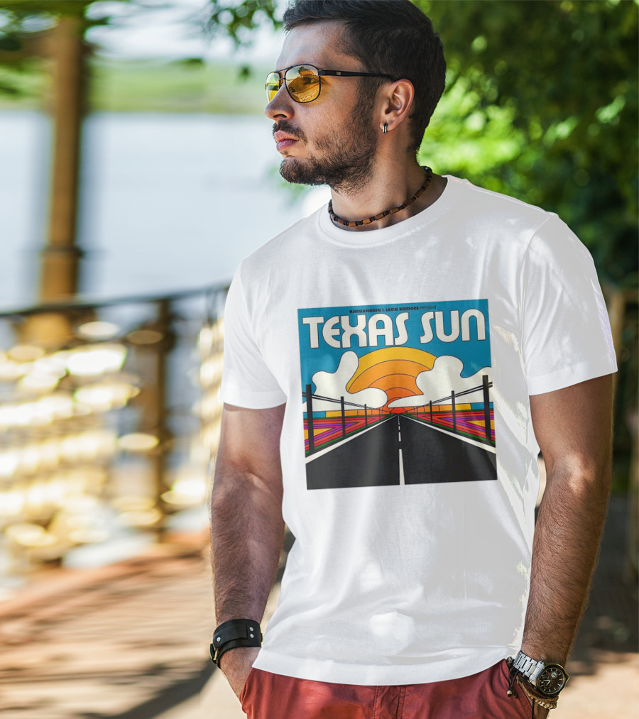 Khruangbin And Leon Bridges Present Texas Sun United State T-Shirt