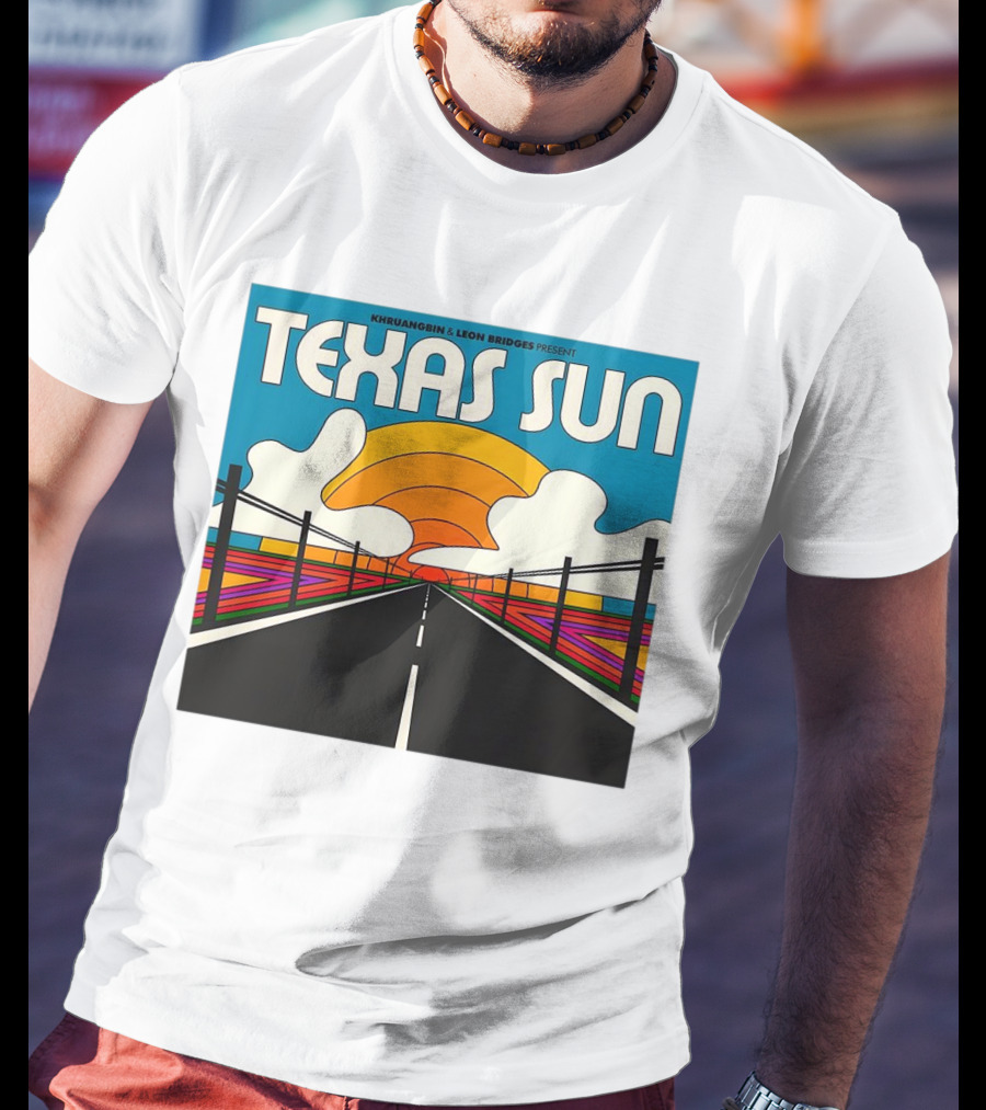 Khruangbin And Leon Bridges Present Texas Sun United State T-Shirt