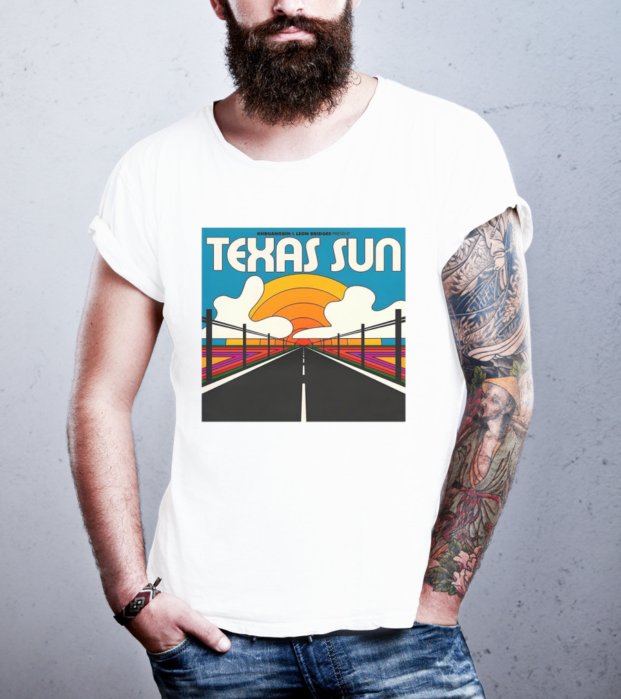Khruangbin And Leon Bridges Present Texas Sun United State T-Shirt