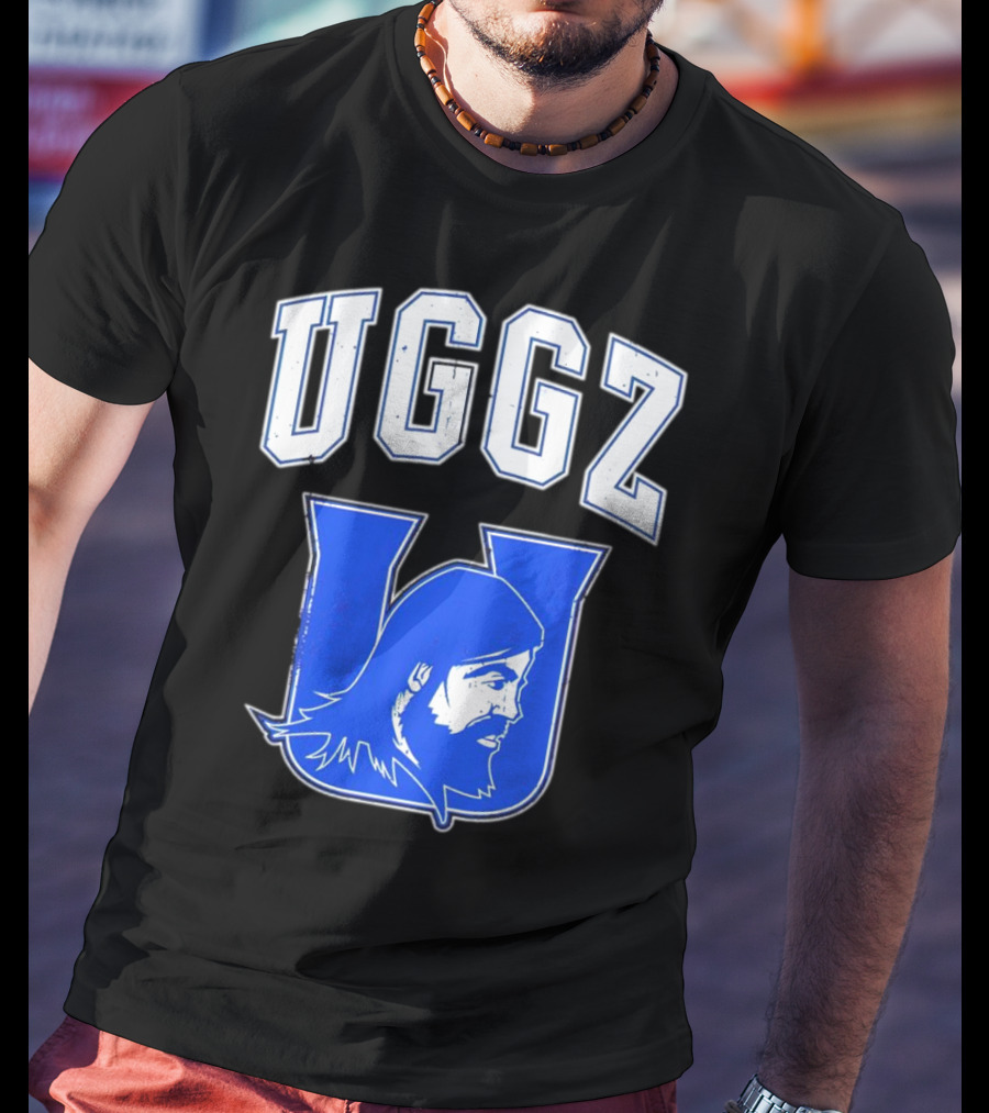 UGGZ U Uglee Edric Everhart Collegiate Blue Varsity T-Shirt