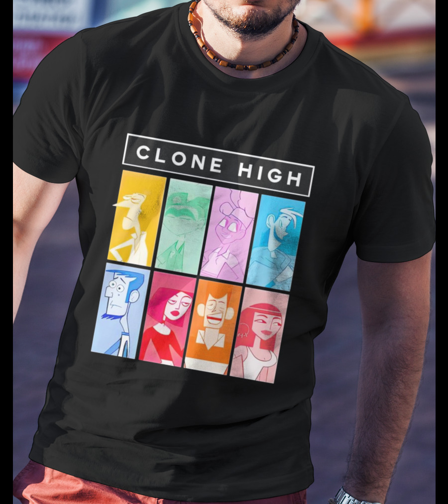 Clone High Characters Color Block Tara Billinger T-Shirt