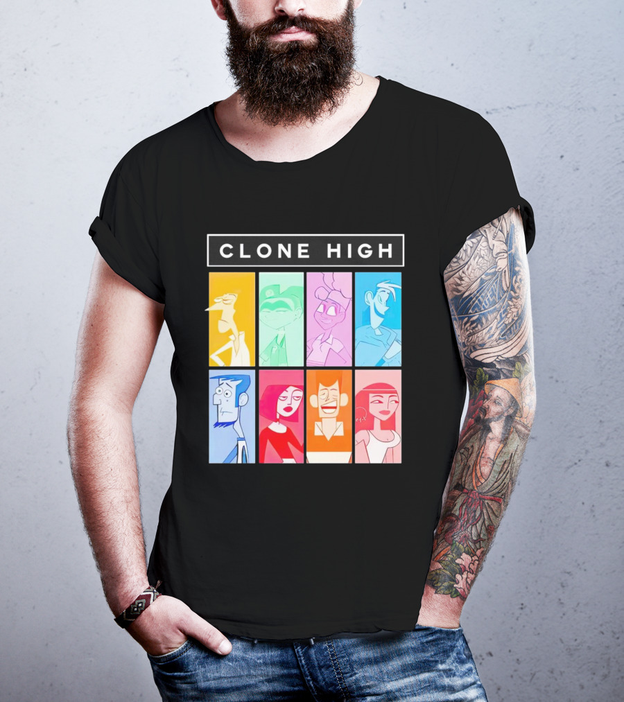 Clone High Characters Color Block Tara Billinger T-Shirt
