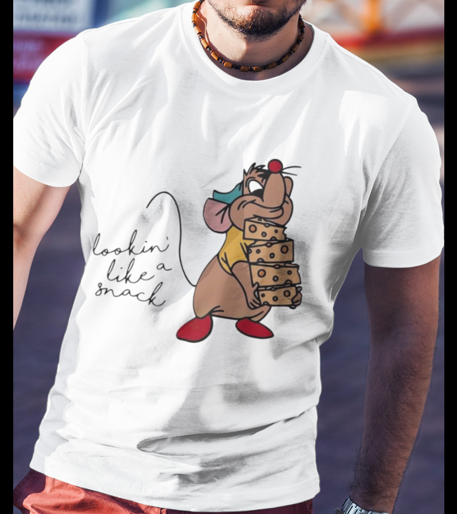 Lookin Like A Snack Jaq And Gus With Cheesy Delight T-Shirt
