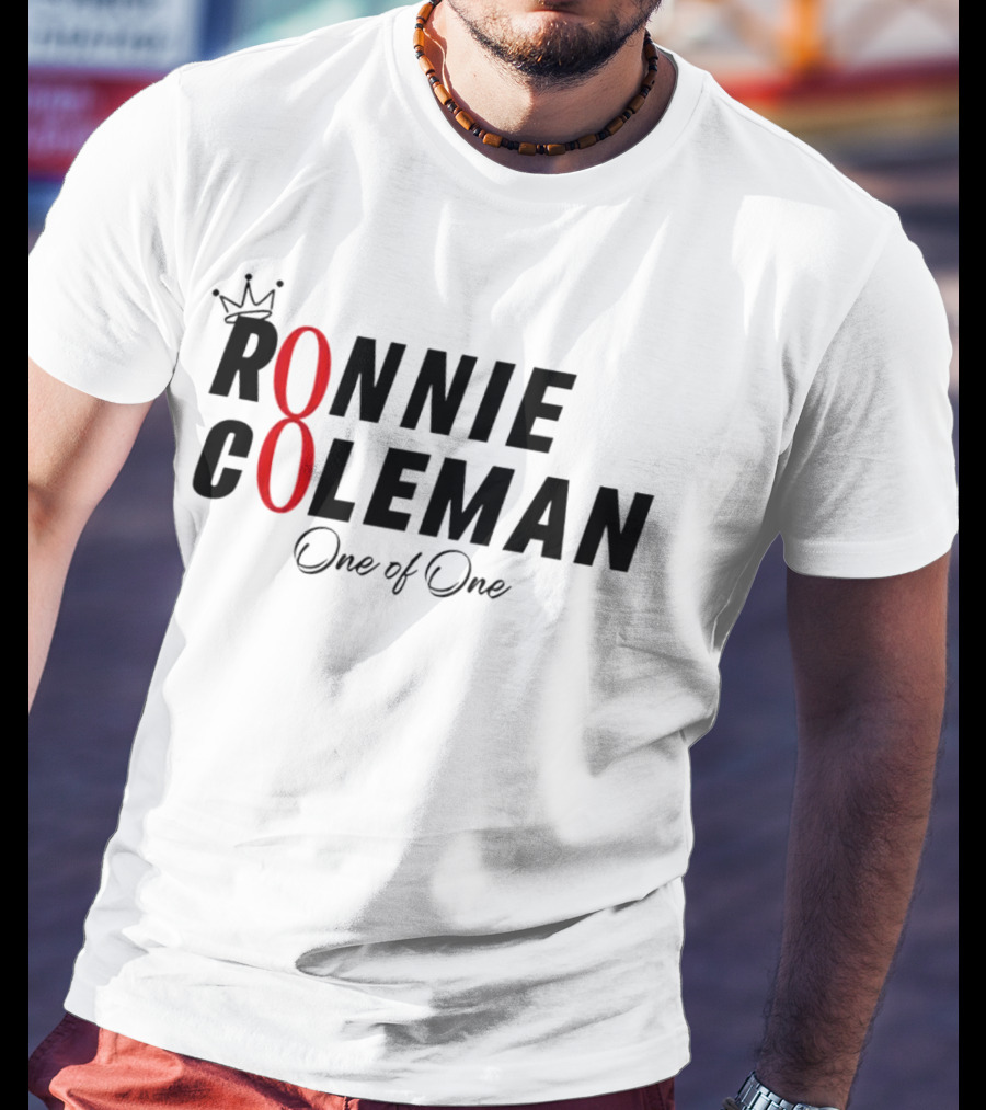 Ronnie Coleman One Of One Crown Icon 8 T-Shirt