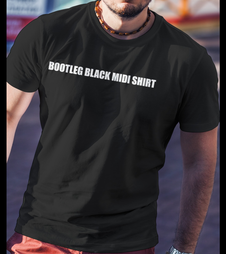 BOOTLEG BLACK MIDI T-Shirt
