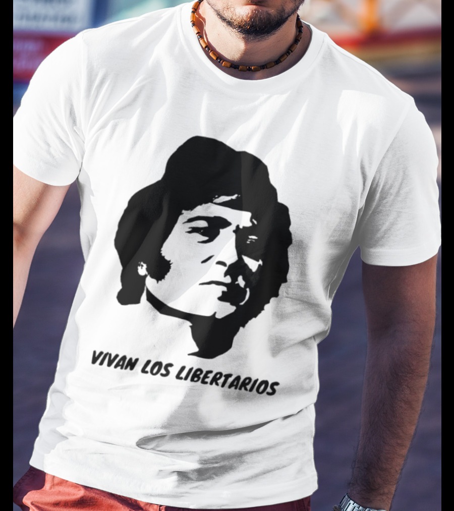 Javier Milei Vivan Los Libertarios Argentina Libertarian Movement T-Shirt