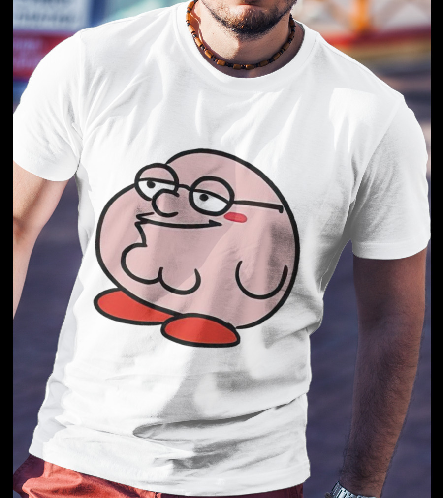 Peter Griffin Kirby Crossover Mashup T-Shirt
