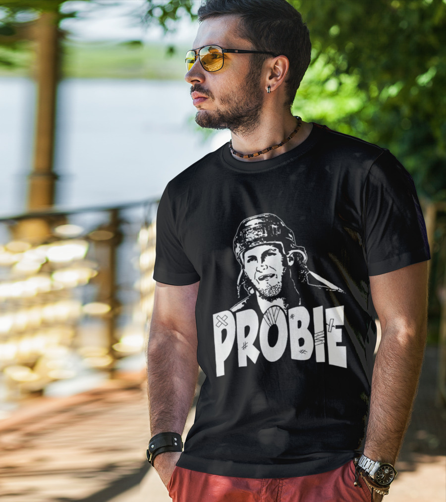 Bob Probert Probie Hockey T-Shirt