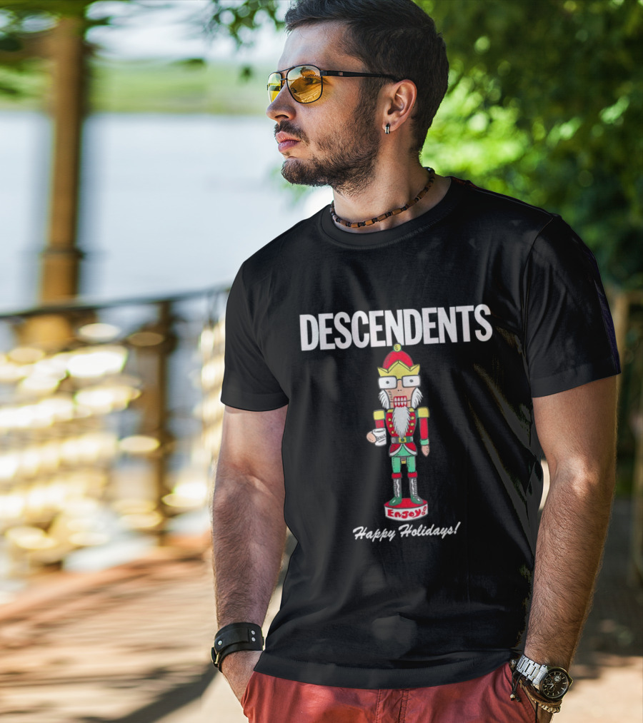 Descendents Milo Nutcracker Enjoy Happy Holidays T-Shirt