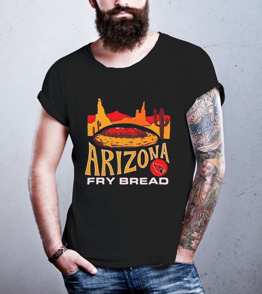 Arizona Fry Bread Arizona Cardinals NFL Desert Scene T-Shirt