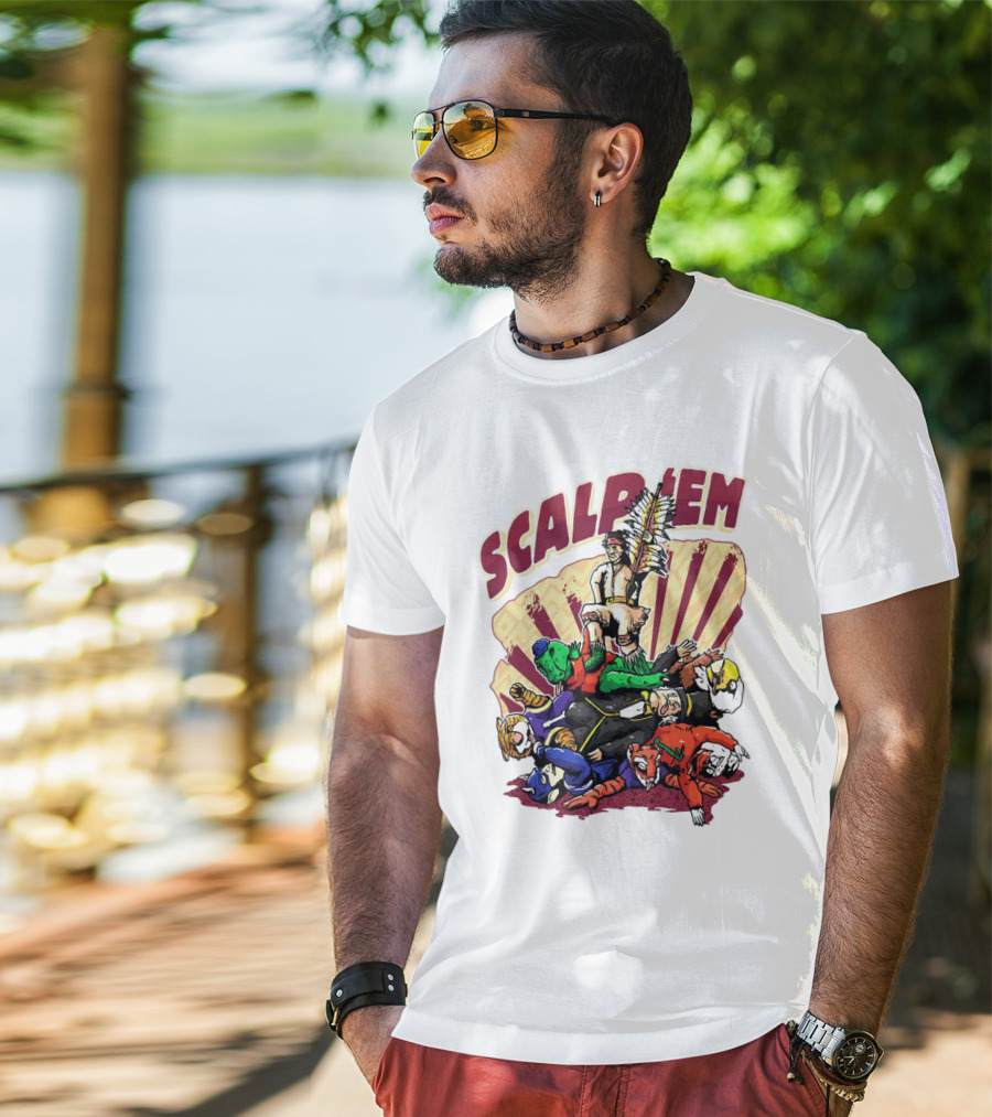 Scalp Em Florida State Seminoles Football Victory Over Rivals T-Shirt
