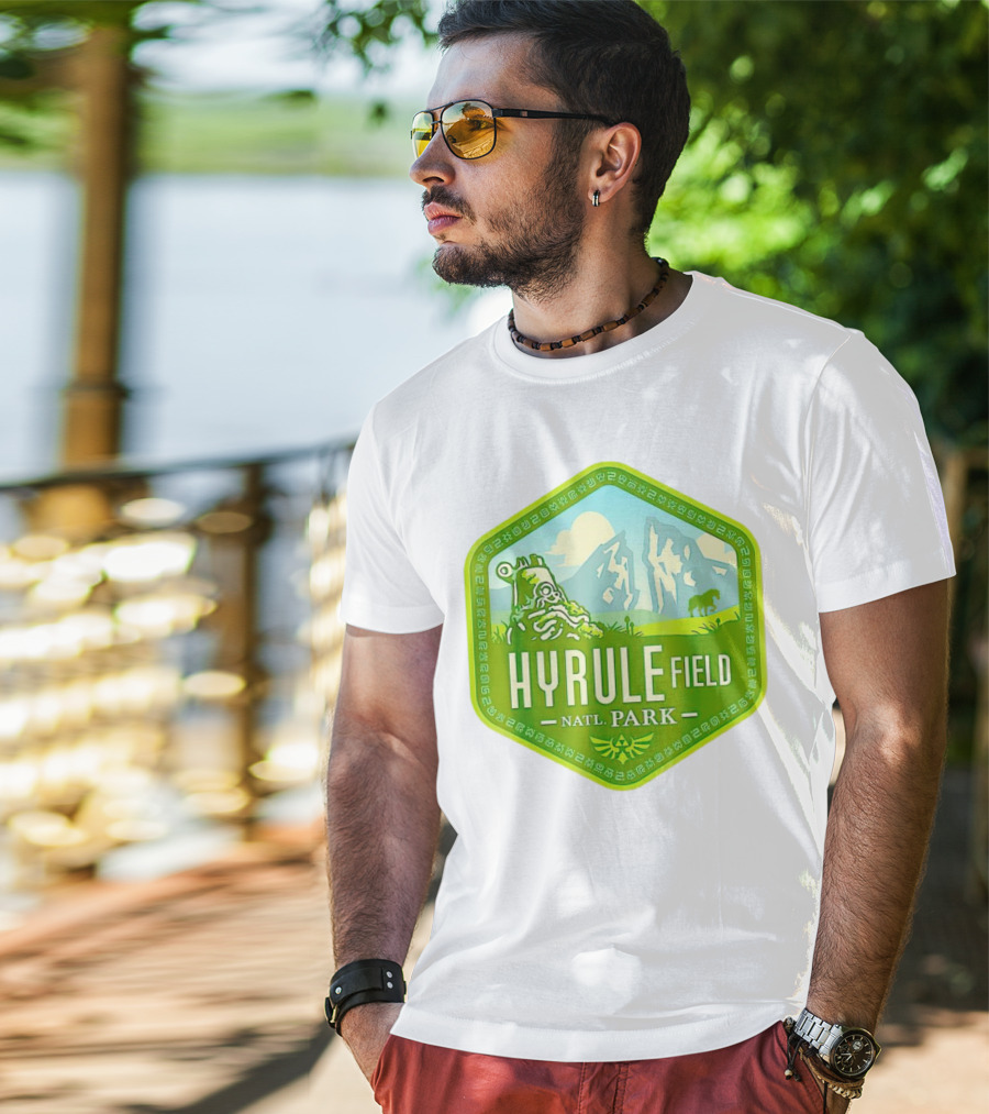 Hiking Wanderlust Hyrule Field National Park T-Shirt
