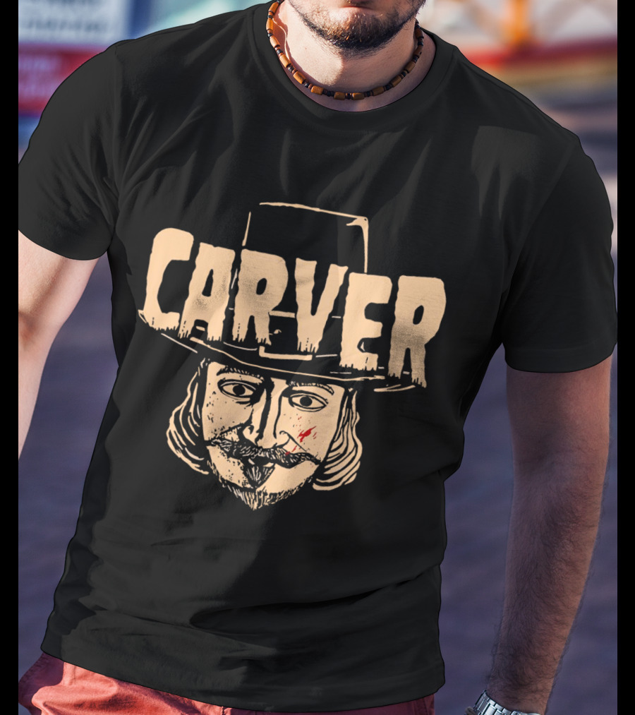 Carver John Carver Happy Thanksgiving T-Shirt