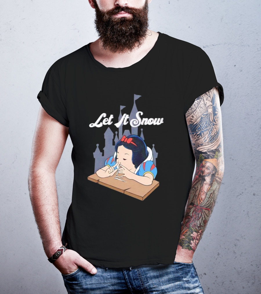 Let It Snow Snow White T-Shirt