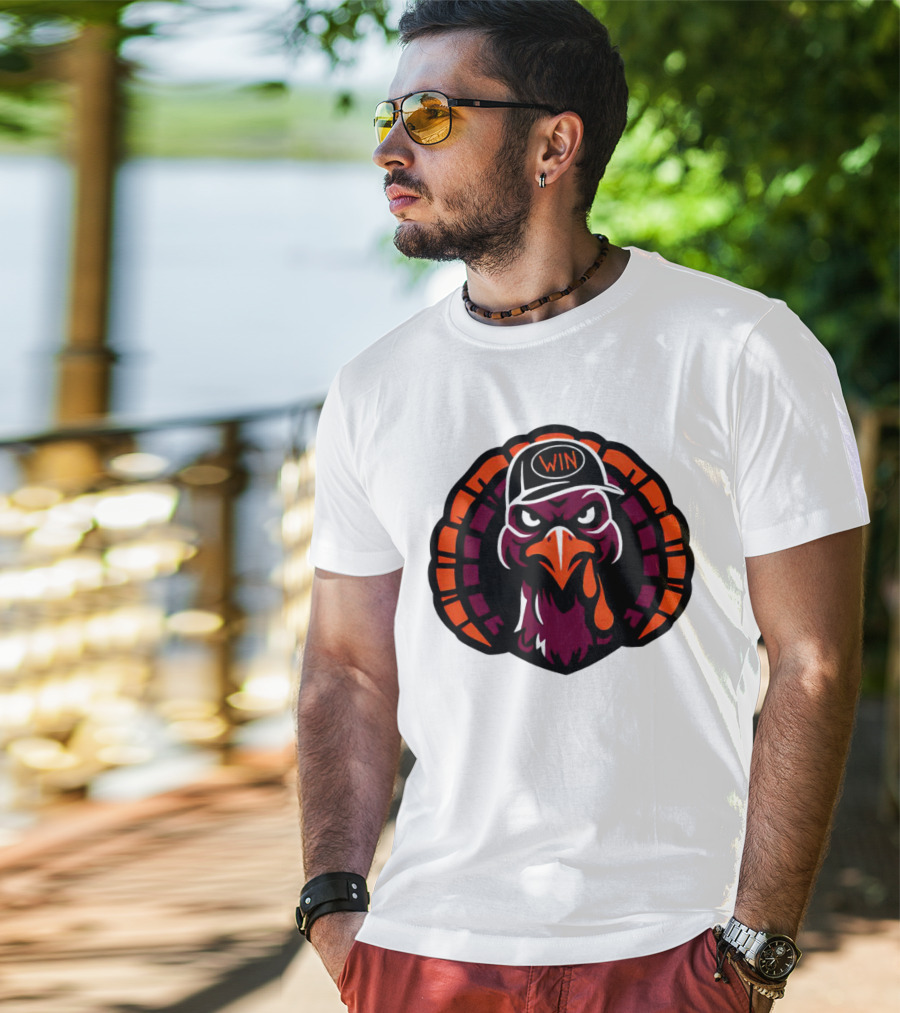 Virginia Tech Hokies Turkey WIN Hat T-Shirt