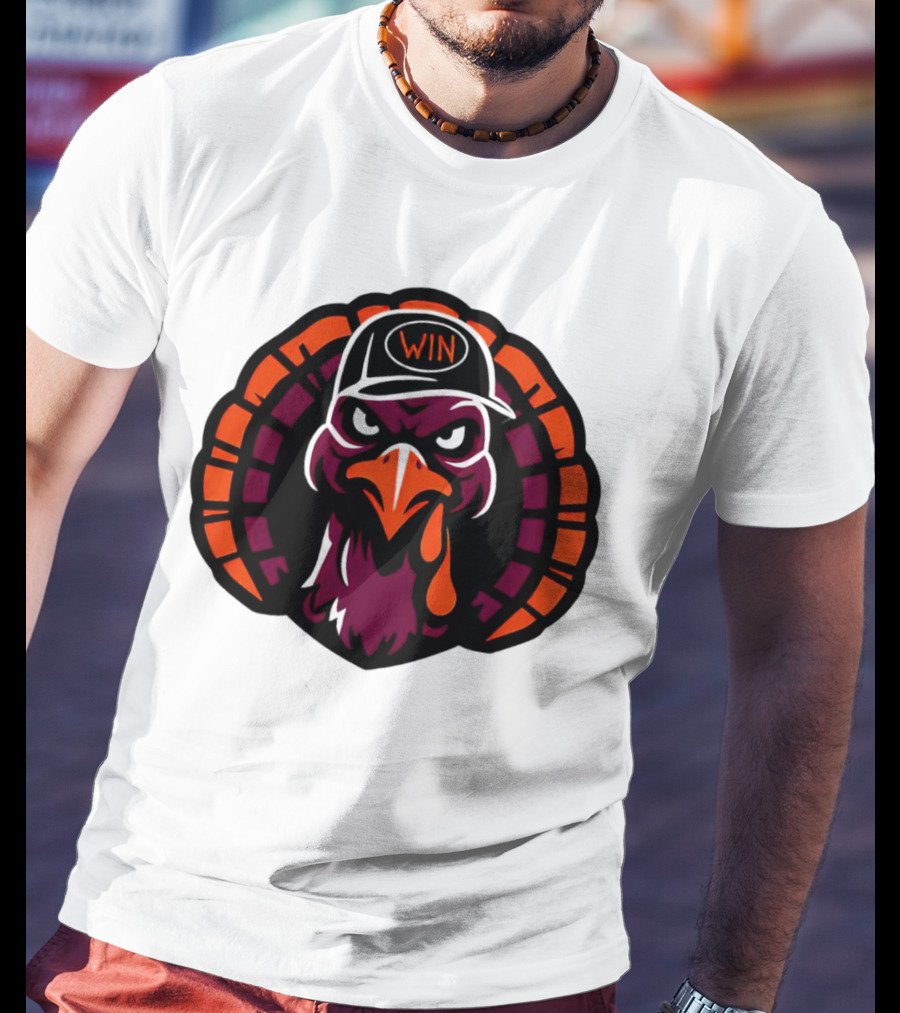 Virginia Tech Hokies Turkey WIN Hat T-Shirt