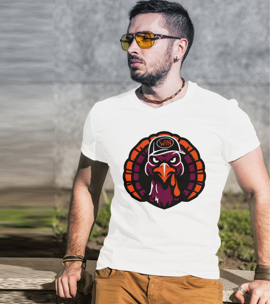 Virginia Tech Hokies Turkey WIN Hat T-Shirt