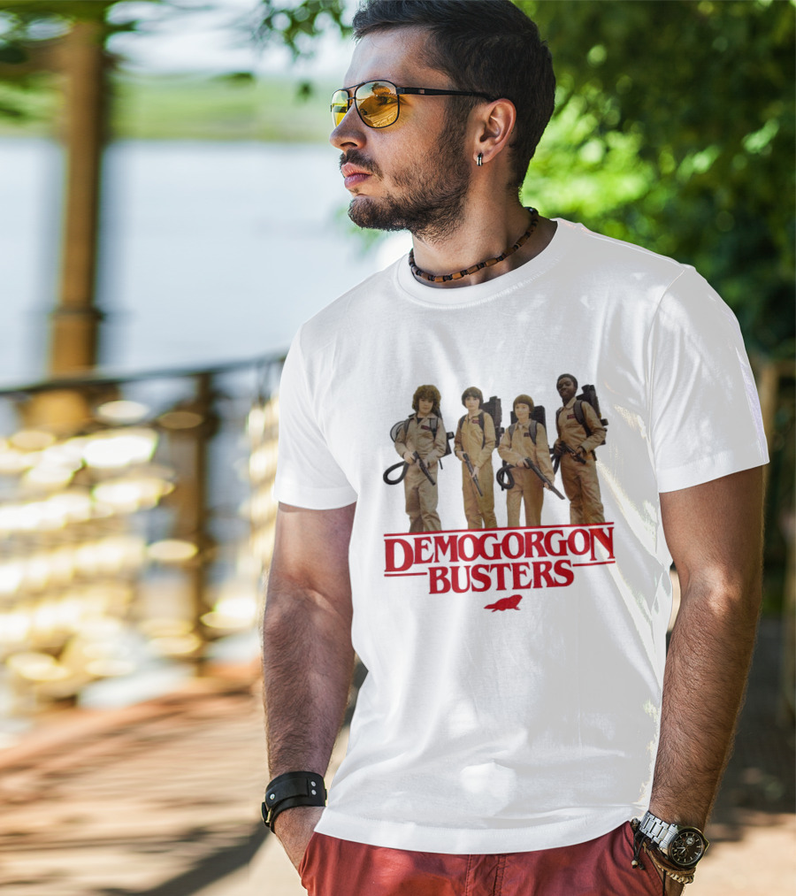 Cleveland Browns Stranger Things Demogorgon Busters Ghostbusters T-Shirt