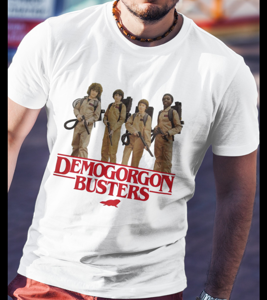 Cleveland Browns Stranger Things Demogorgon Busters Ghostbusters T-Shirt