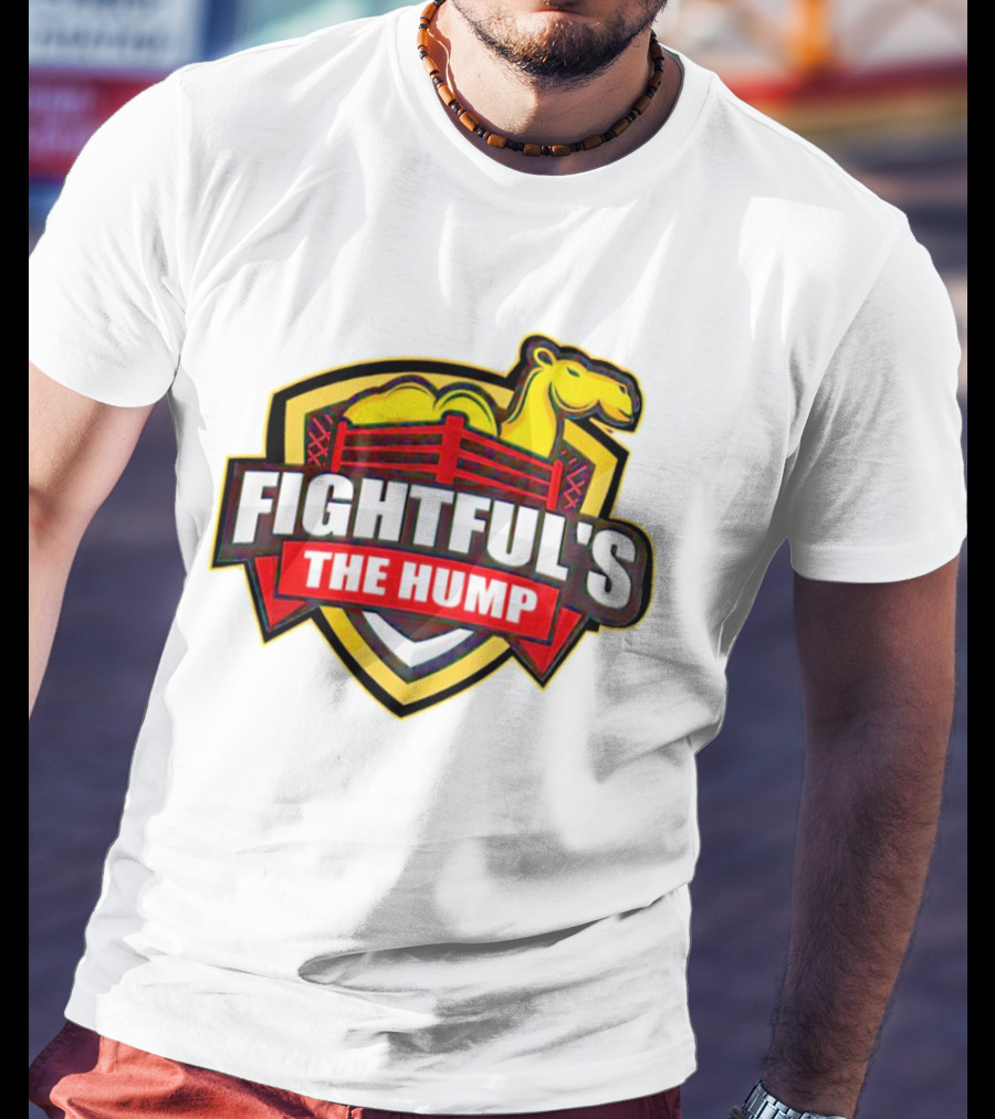 Fightful's The Hump Wrestling Camel Badge T-Shirt