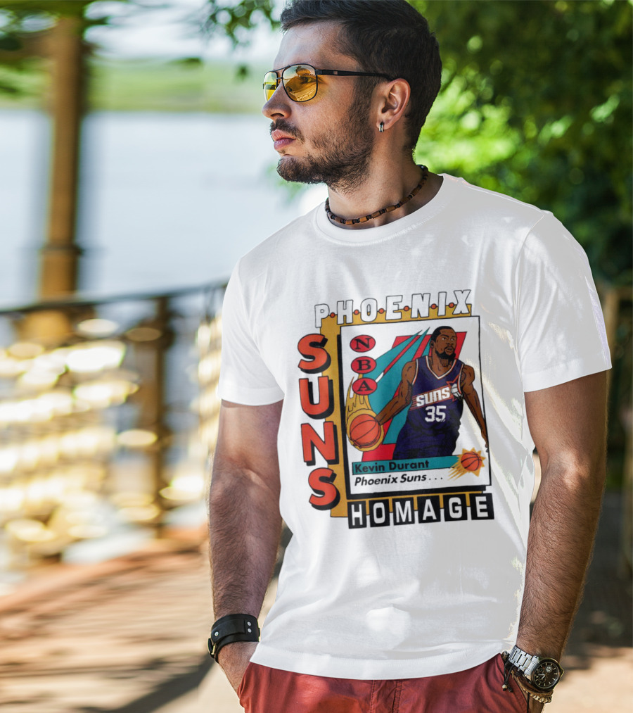 Kevin Durant Phoenix Suns NBA SkyBox Homage T-Shirt