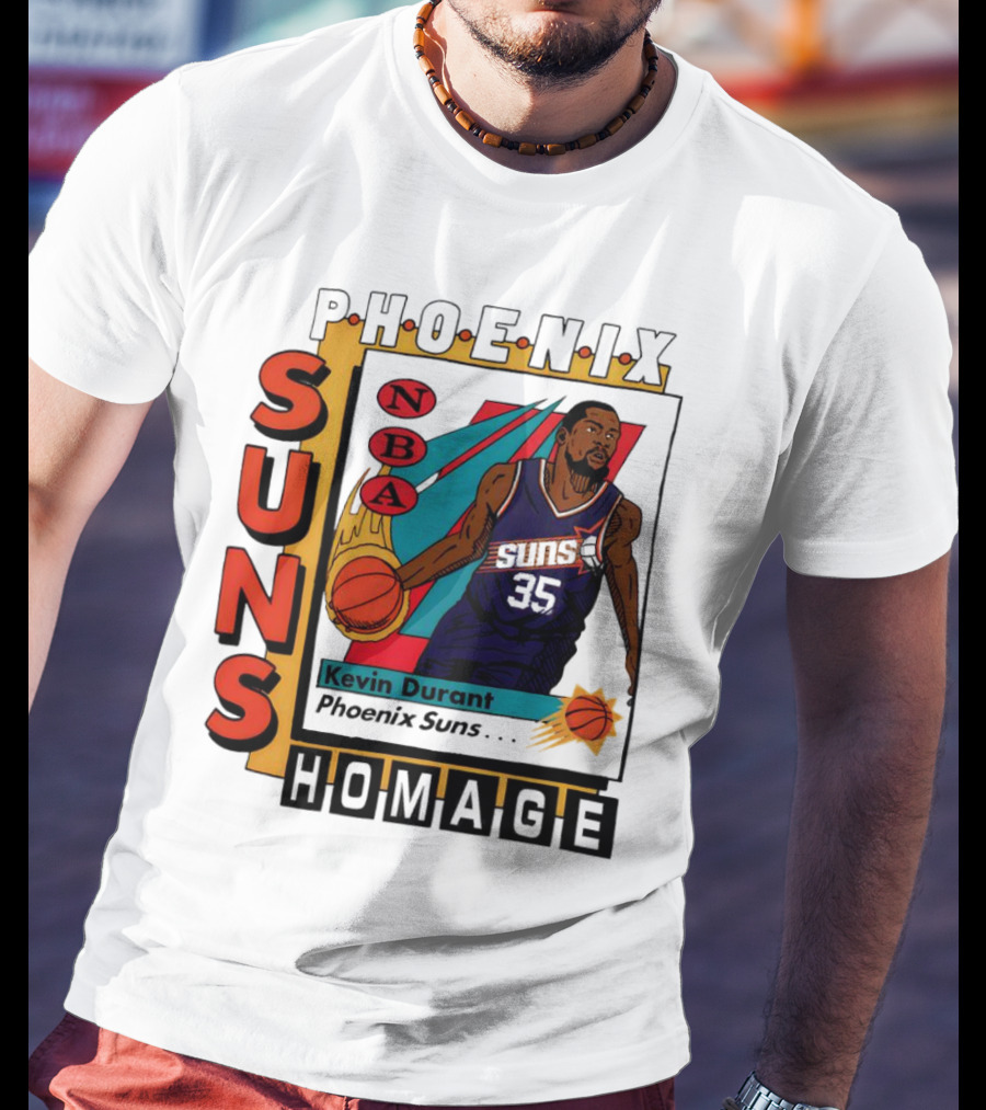 Kevin Durant Phoenix Suns NBA SkyBox Homage T-Shirt