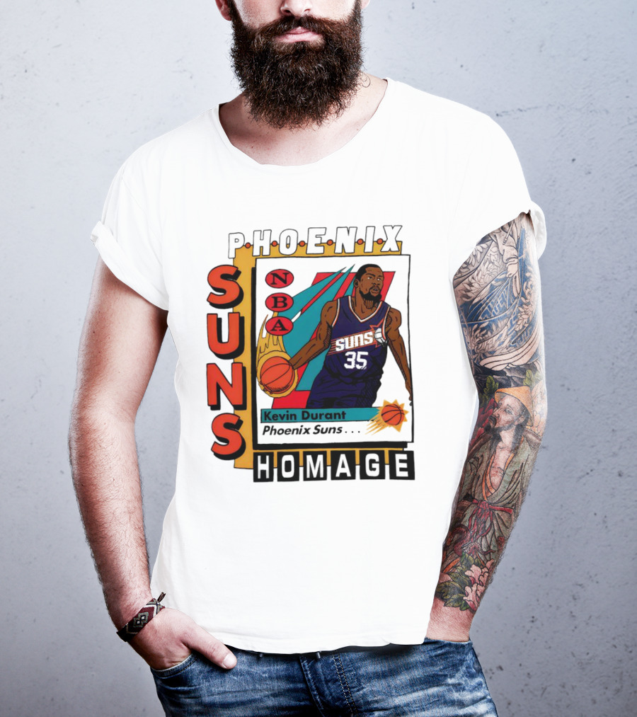Kevin Durant Phoenix Suns NBA SkyBox Homage T-Shirt