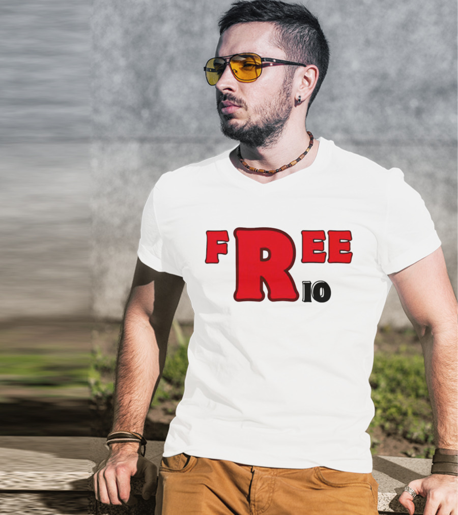 Peeta Mellark Free Rio Da Yung Rose Bold Red Letters T-Shirt