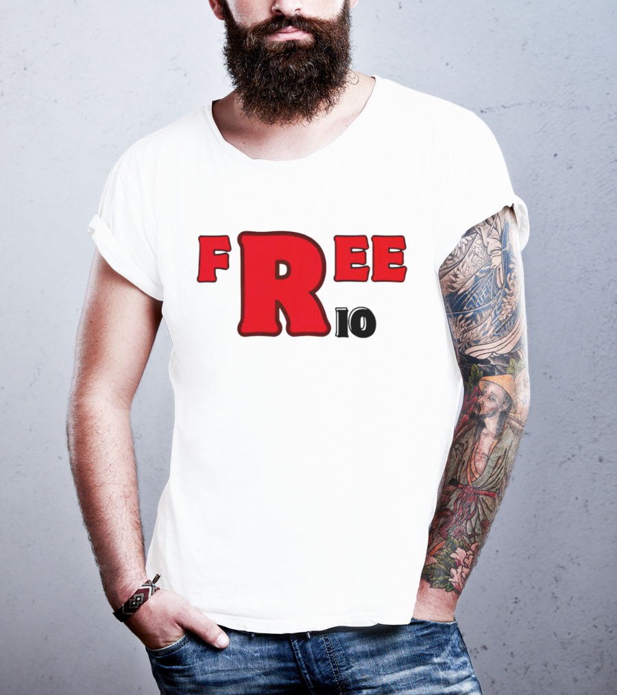 Peeta Mellark Free Rio Da Yung Rose Bold Red Letters T-Shirt