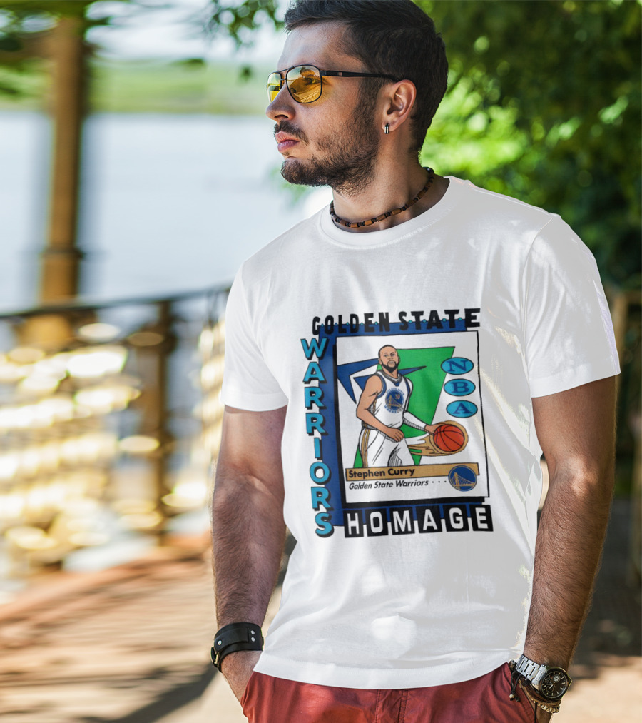 Golden State Warriors Stephen Curry NBA Homage T-Shirt