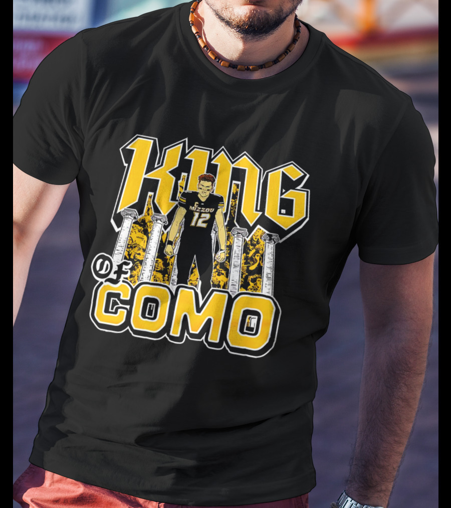 King Of CoMo Mizzou 12 Football T-Shirt