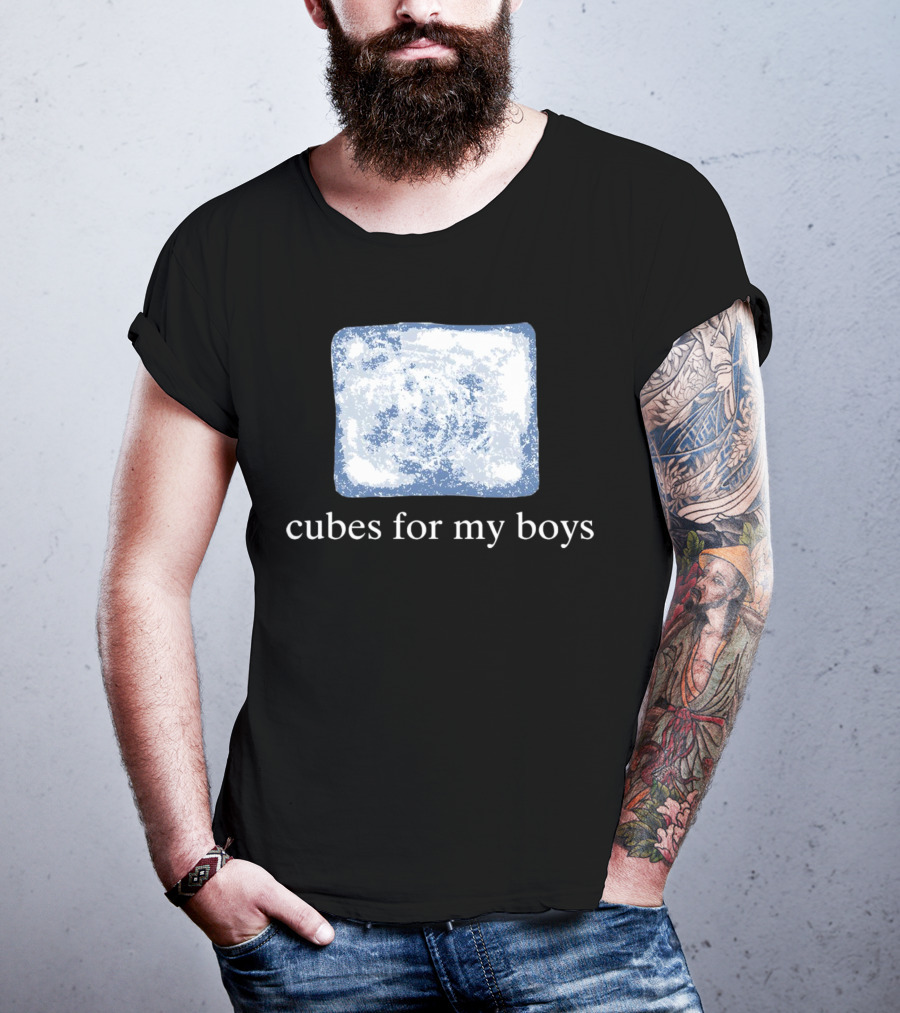 Cubes For My Boys Ice Block T-Shirt
