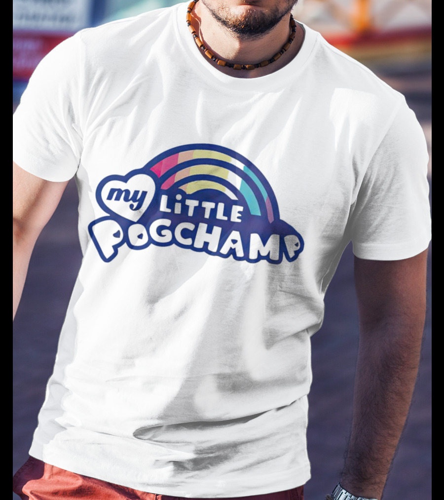 My Little Pogchamp Colorful Rainbow T-Shirt