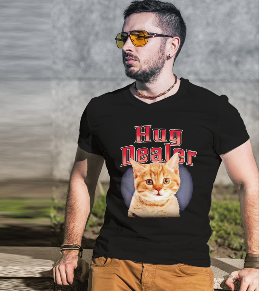 Hug Dealer Cat T-Shirt