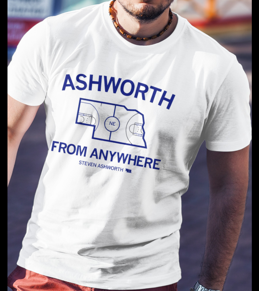 ASHWORTH FROM ANYWHERE STEVEN ASHWORTH NE T-Shirt