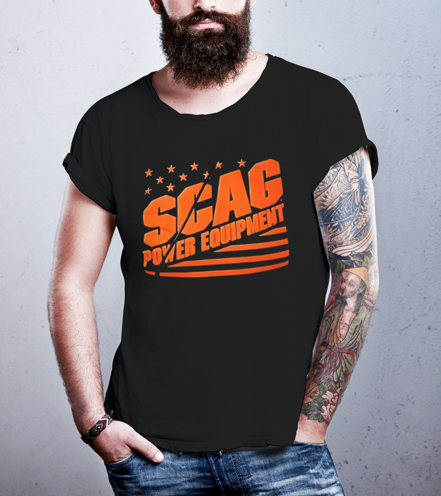 SCAG Power Equipment Flag T-Shirt