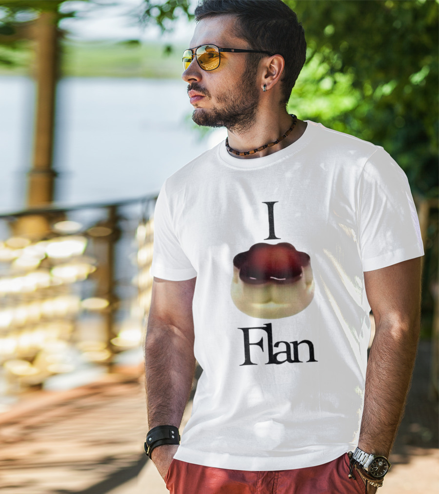 I Love Flan T-Shirt